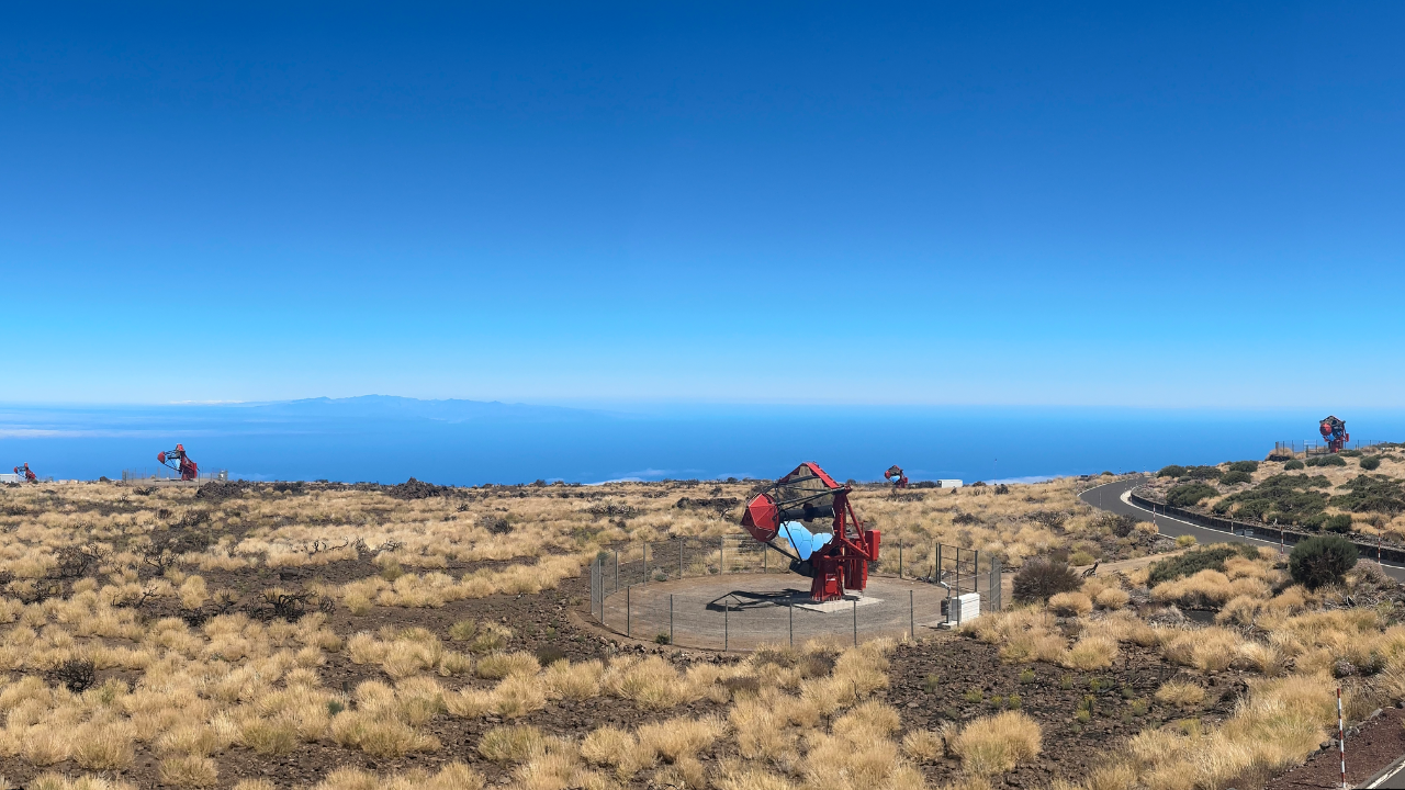 The ASTRI Mini-Array telescopes on the Teide plateau