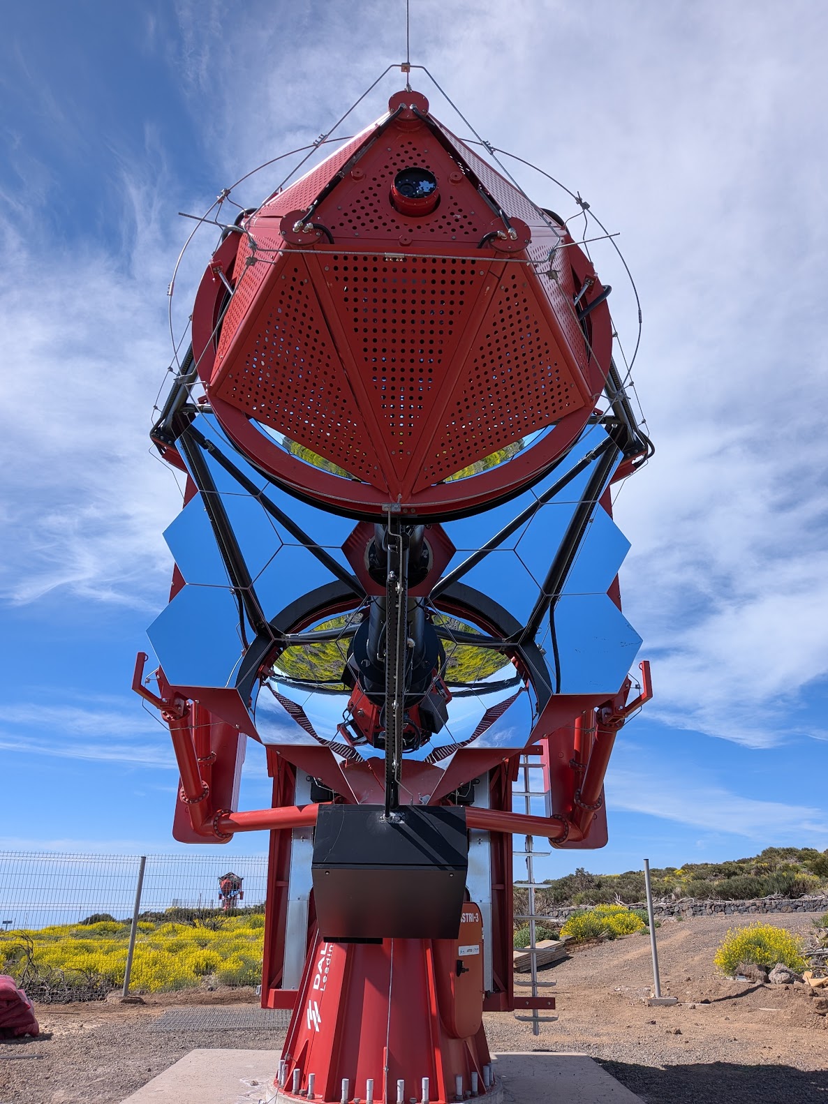 The ASTRI-1 telescope.