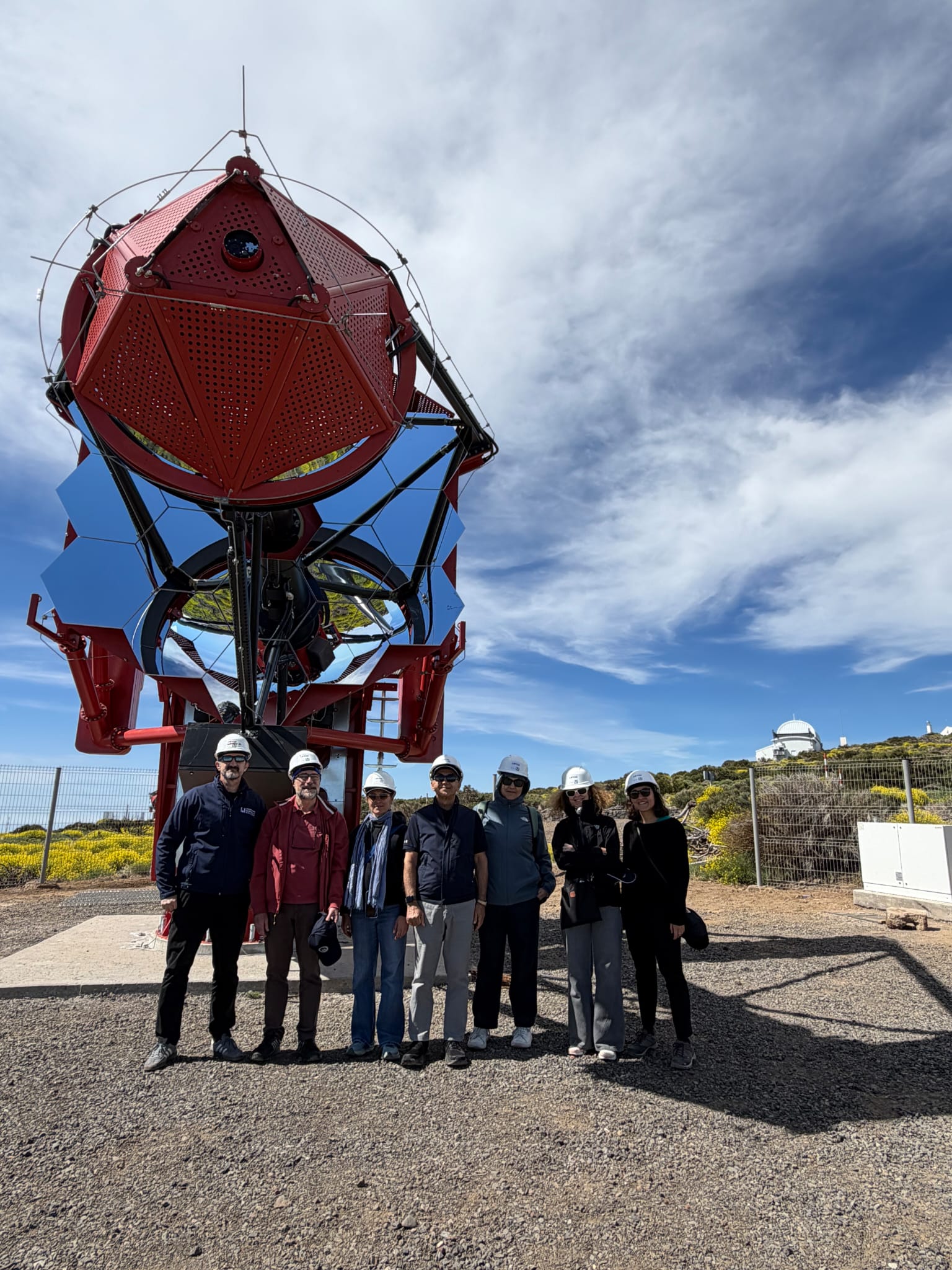 La delegazione italiana in visita all’Istituto di Astrofisica delle Canarie